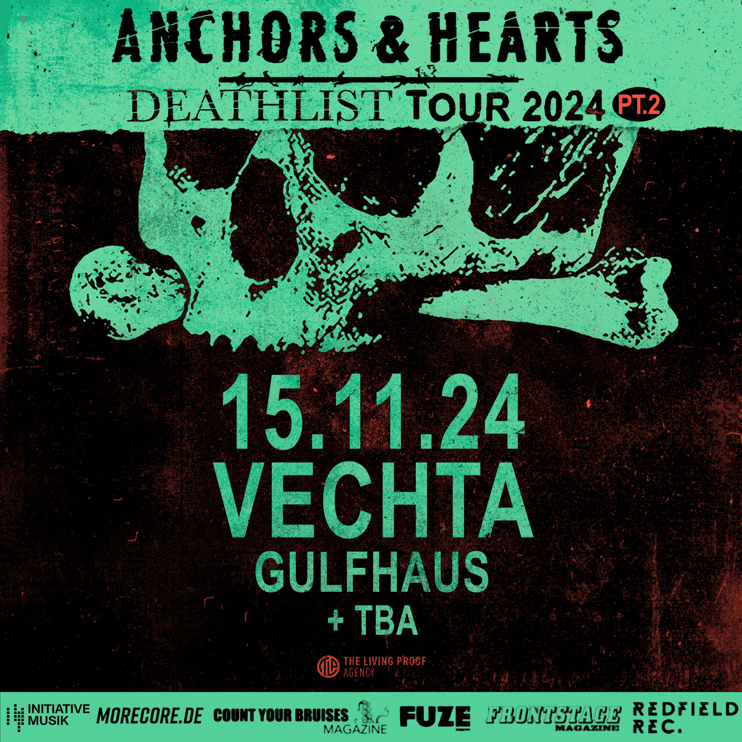 Anchors & Hearts – Deathlist Tour 2024 (Pt. 2) + Special Guest
